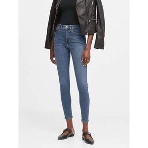 BANANA REPUBLIC Morgan Light Wash Stretch Denim High Waisted Skinny Jeans sz 29